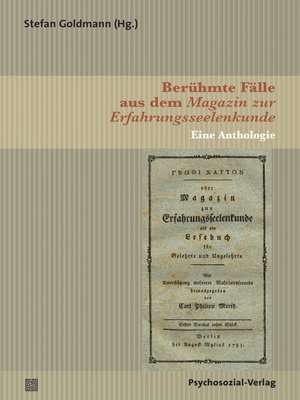 cover image of Berühmte Fälle aus dem Magazin zur Erfahrungsseelenkunde